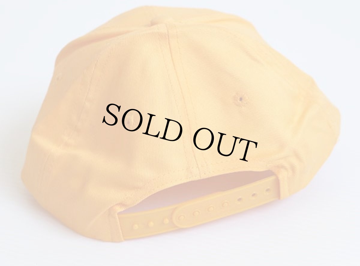 画像2: 90s BOSCHボッシュ SPARK PLUG TOYOTAトヨタ ロゴ刺繍 コットンキャップ 黄 (2)