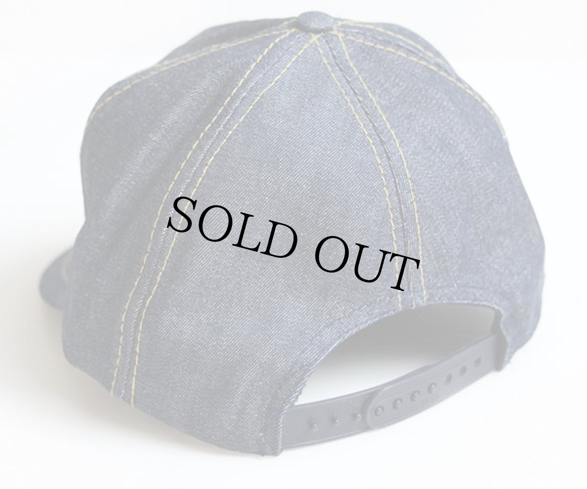 画像2: GEIth 発泡プリント デニム キャップ (2)