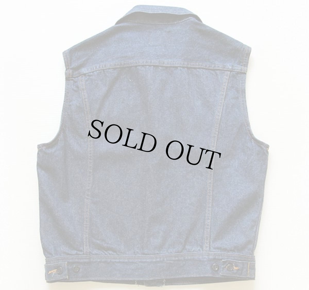 画像2: 80s USA製 DAKOTA FIVE BROTHERファイブブラザー デニムベスト 38 (2)