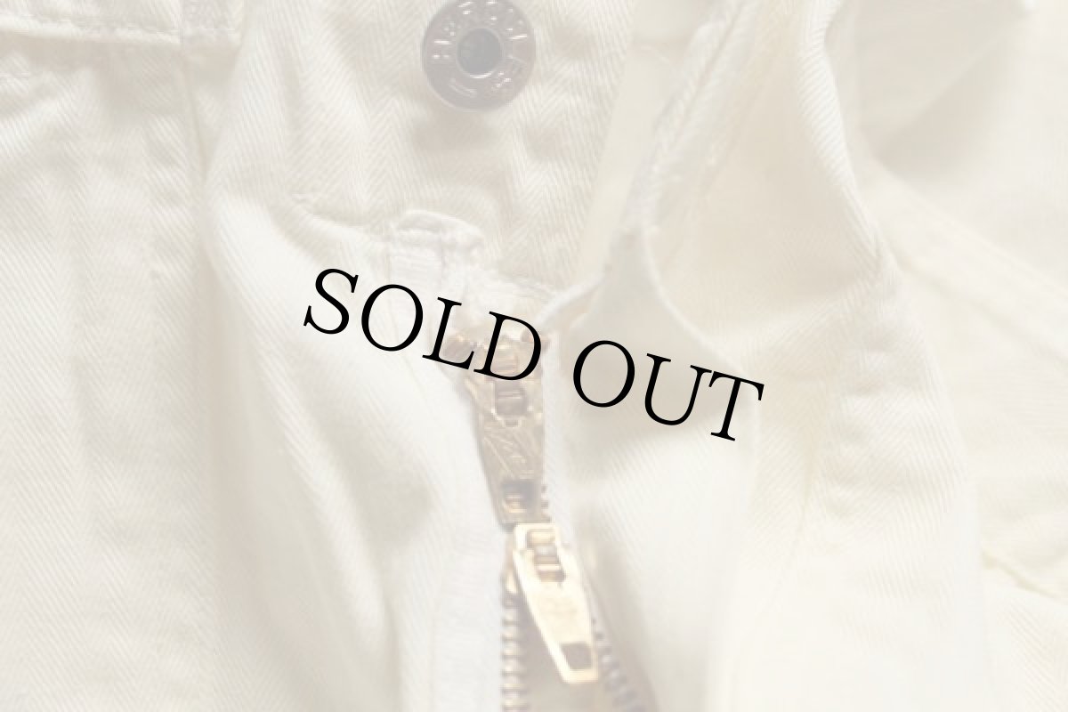 画像4: 60s HERCULESヘラクレス HBT ヘリンボーンツイル オールインワン 生成り 38★つなぎ (4)