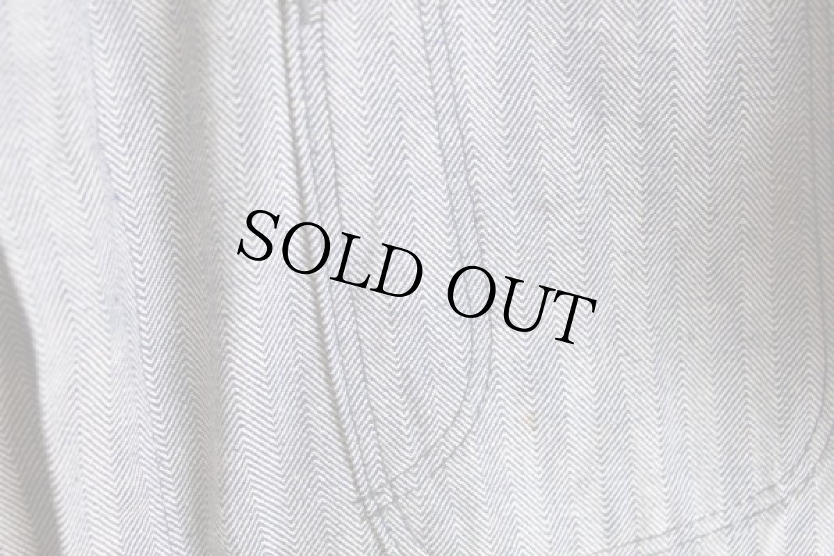 画像6: 70s USA製 BIG BEN by Wranglerラングラー HBT ヘリンボーンツイル オールインワン 40L★つなぎ (6)