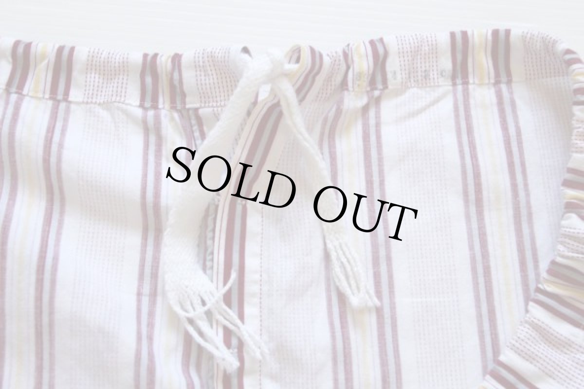 画像6: 50s PENNEY'S TOWNCRAFT マルチストライプ コットン パジャマ シャツ&パンツ セット C (6)