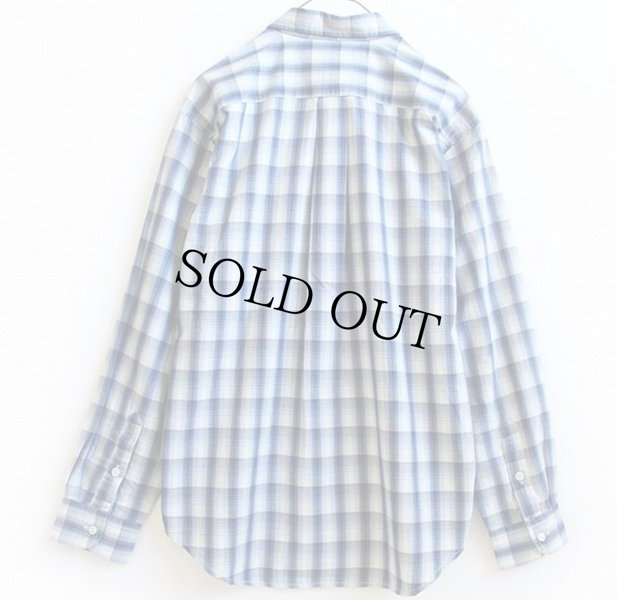 画像2: 90s POLO SPORTポロ スポーツ ラルフローレン オンブレチェック コットンシャツ ボーイズL (2)