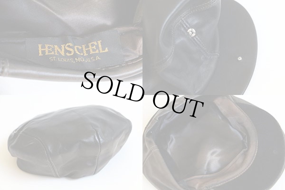 画像3: USA製 HENSCHEL ヘンシェル レザーハンチング 黒 (3)