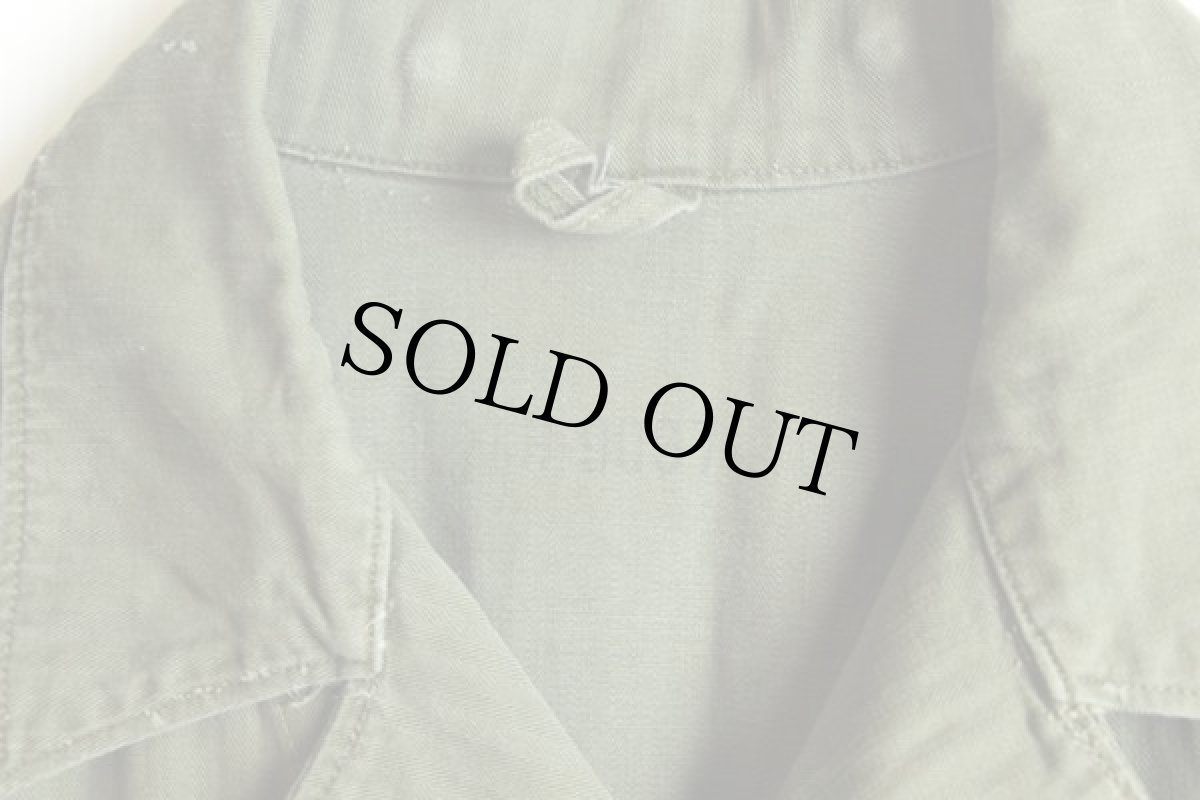 画像3: 40s 米軍 U.S.ARMY M-43 HBT ヘリンボーンツイル オールインワン リペア★つなぎ (3)