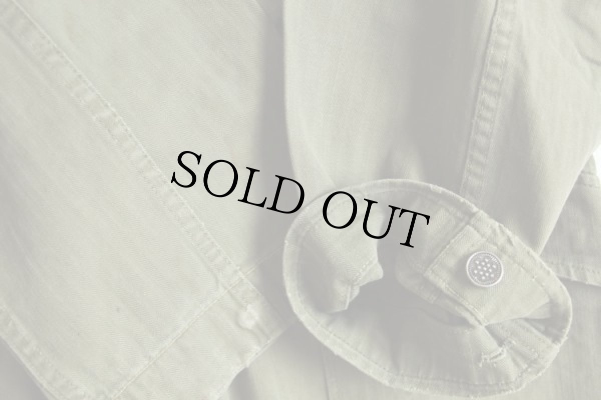 画像5: 40s 米軍 U.S.ARMY M-43 HBT ヘリンボーンツイル オールインワン リペア★つなぎ (5)