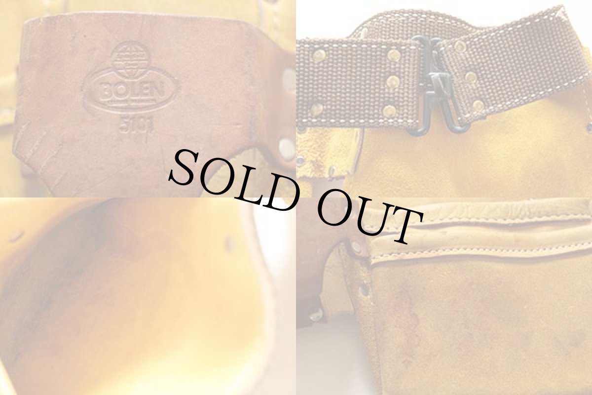 画像3: BOLEN 5101 スエード レザー ツールベルト (3)