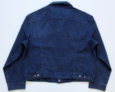 画像2: 70s Levi'sリーバイス コットンツイルジャケット 紺 46 (2)