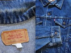 画像3: 80s USA製 Levi'sリーバイス 70706 デニムジャケット 4ポケット ボーイズ20 (3)