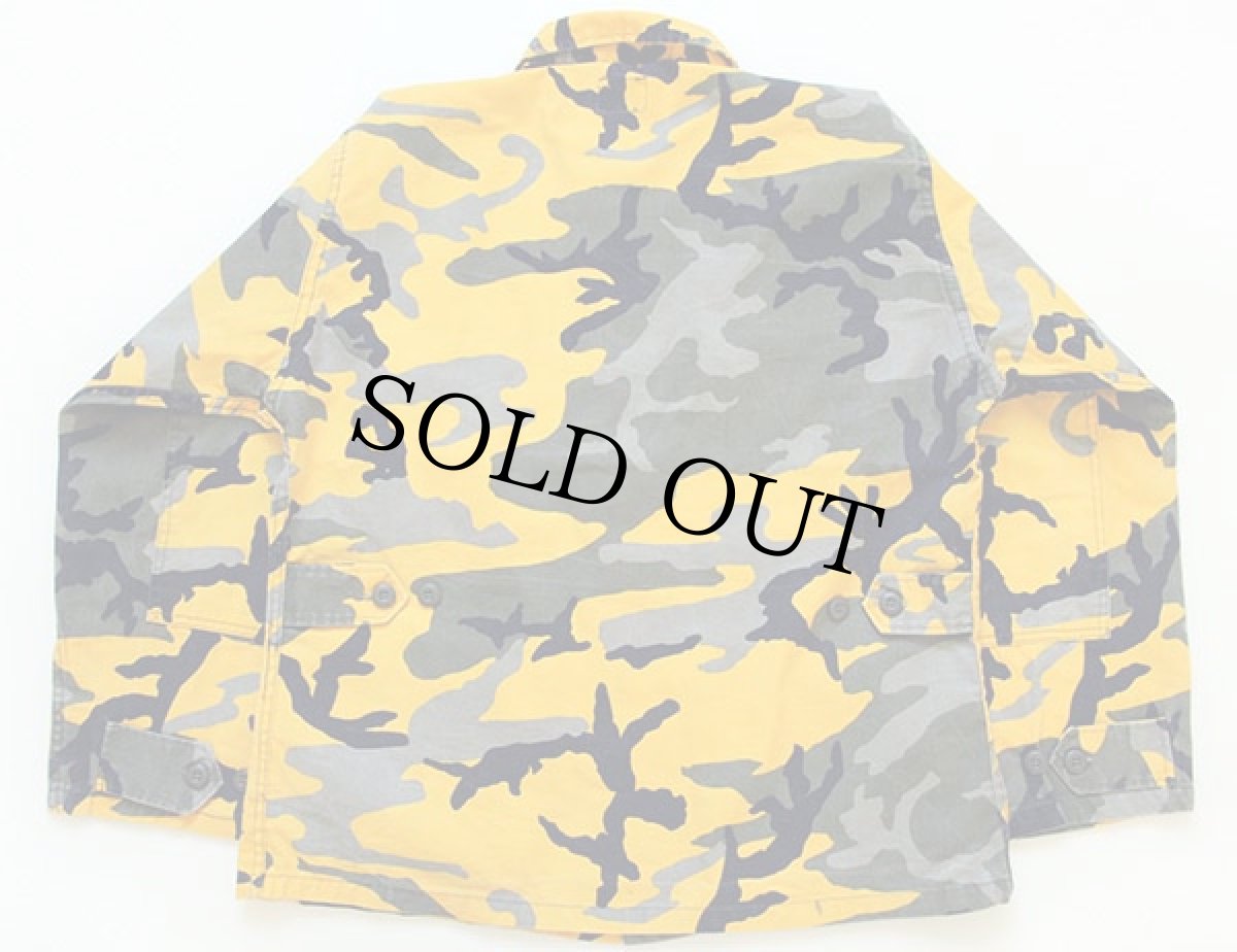 画像2: USA製 LAKEVIEW SPORTSWEAR 迷彩 BDUジャケット イエロー M-R (2)
