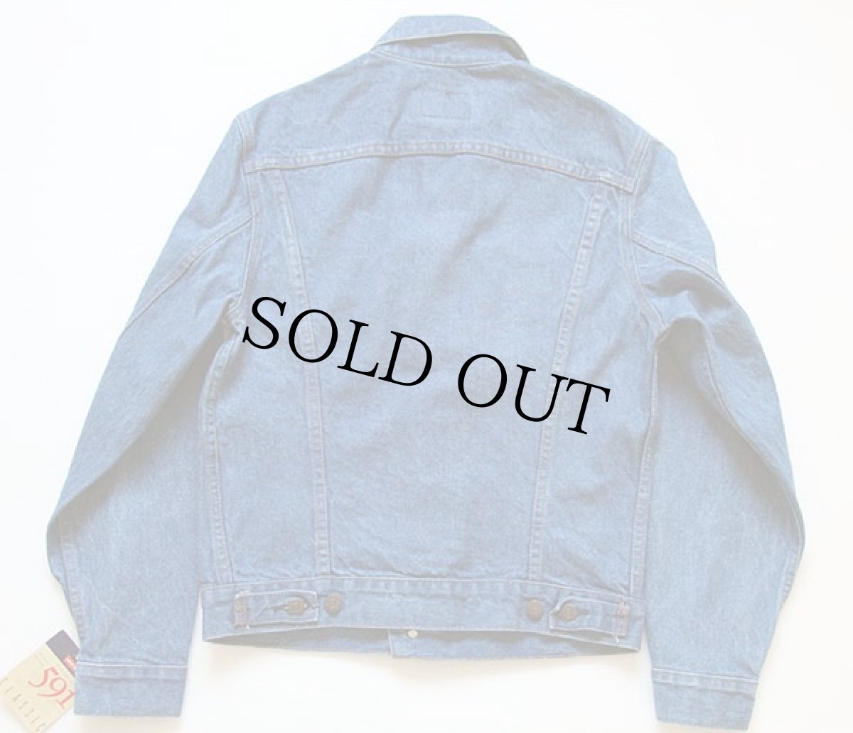 画像2: デッドストック★80s USA製 Levi'sリーバイス 70506 デニムジャケット 4ポケット 38R (2)