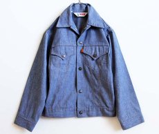 画像1: 70s Levi'sリーバイス シャンブレージャケット キッズ12 (1)