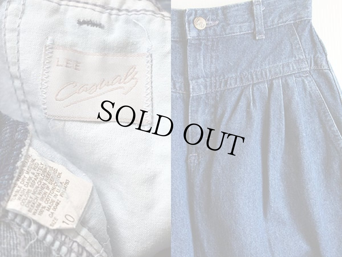 画像3: 80s USA製 Leeリー Casuals デニムスカート 10 (3)