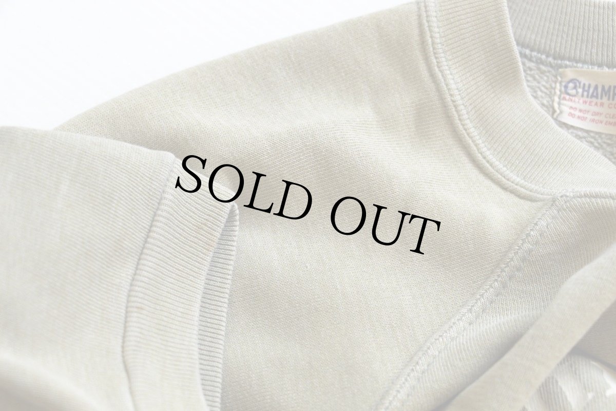 画像5: 60s CHAMPIONチャンピオン ランタグ Moorhead State 半袖スウェット 薄緑 XL (5)