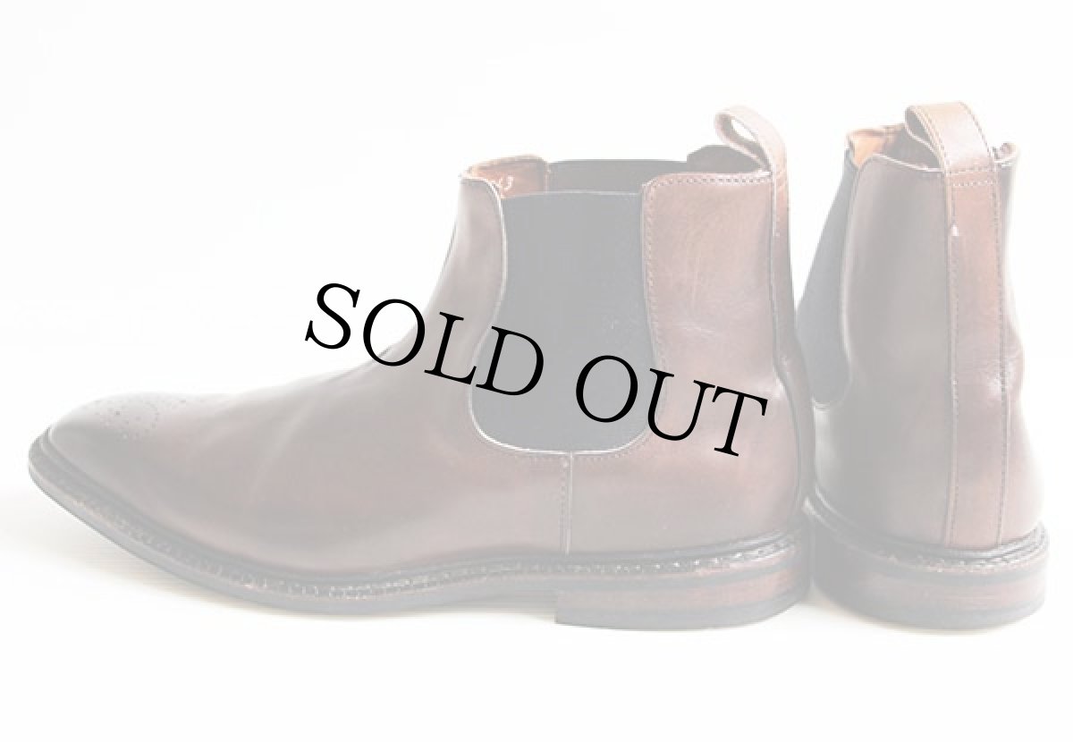 画像2: USA製 Allen Edmondsアレンエドモンズ Haight サイドゴアブーツ 焦げ茶 8.5D (2)