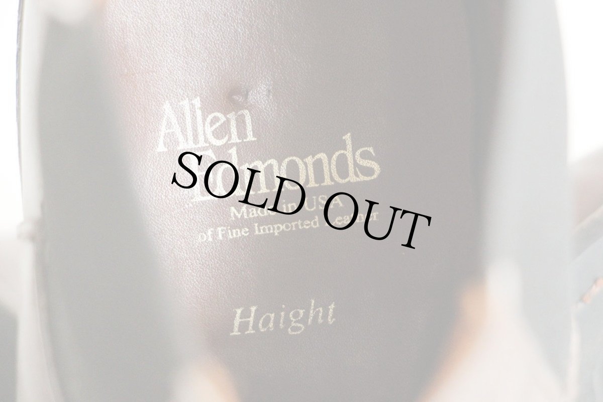 画像5: USA製 Allen Edmondsアレンエドモンズ Haight サイドゴアブーツ 焦げ茶 8.5D (5)