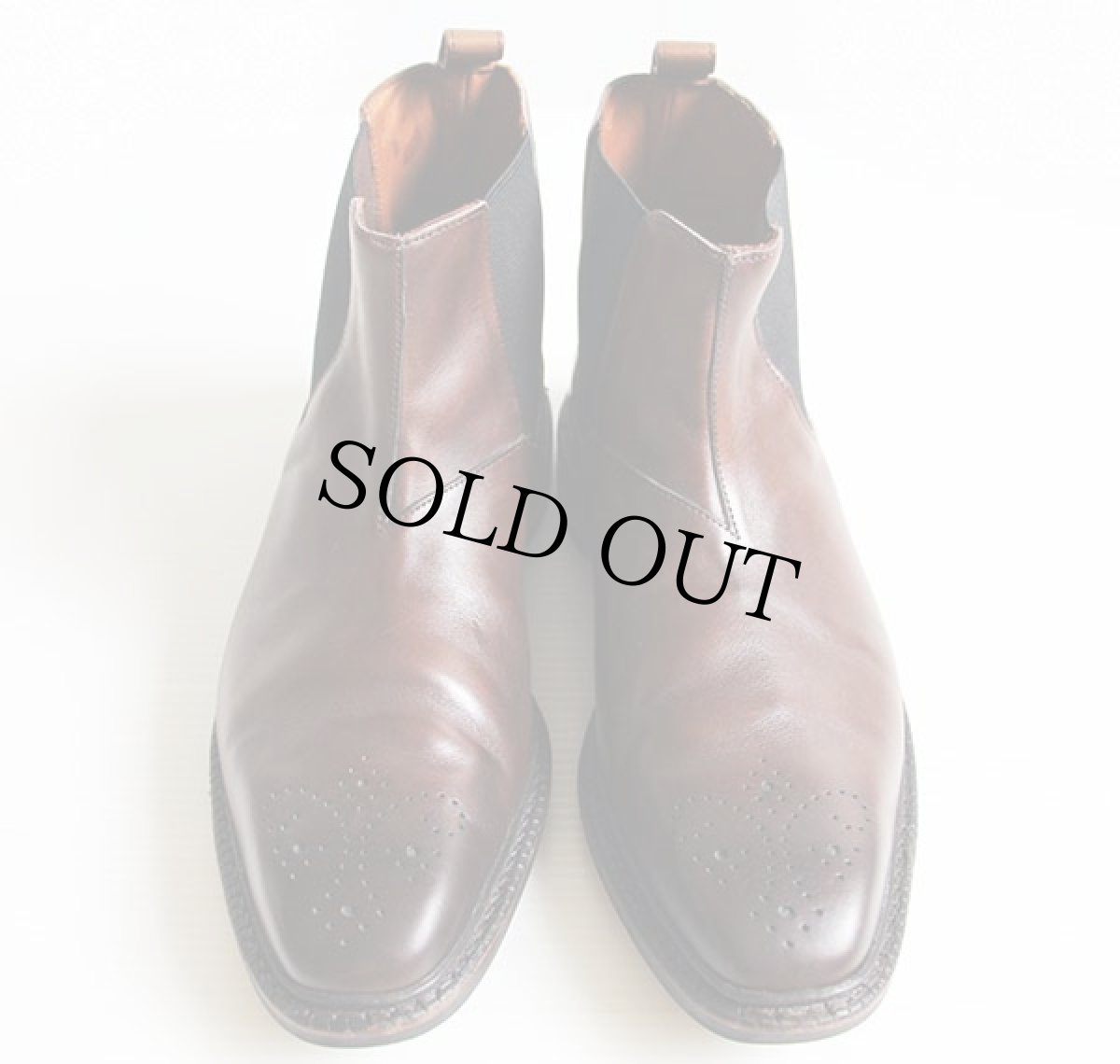 画像3: USA製 Allen Edmondsアレンエドモンズ Haight サイドゴアブーツ 焦げ茶 8.5D (3)