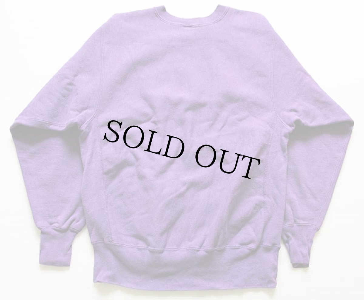 画像2: 90s USA製 Championチャンピオン ST. THOMAS リバースウィーブ スウェット 紫 XL (2)