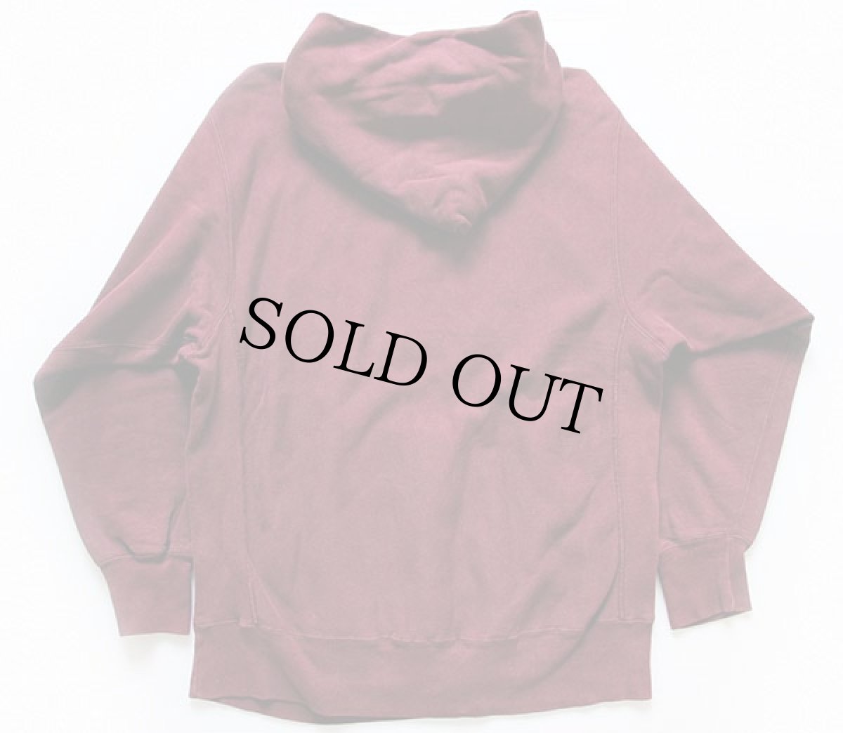 画像2: 80s USA製 Championチャンピオン AUGSBURG リバースウィーブ スウェットパーカー バーガンディ XXL (2)