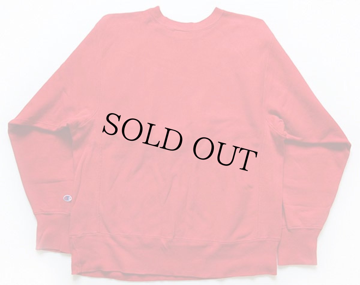 画像2: 80s USA製 Championチャンピオン MANKATO リバースウィーブ スウェット 赤 L (2)