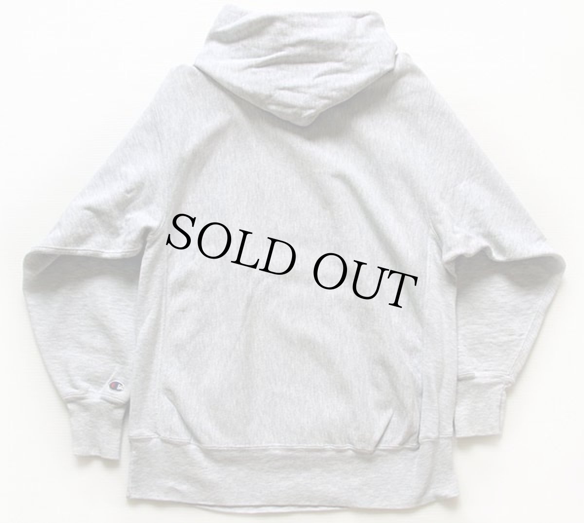 画像2: 90s USA製 Championチャンピオン UMD リバースウィーブ スウェットパーカー 杢グレー XL (2)