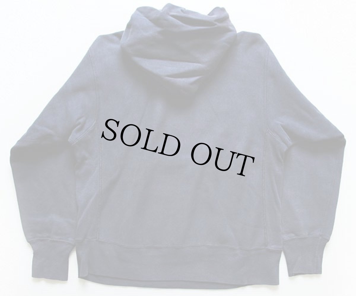 画像2: 80s USA製 Championチャンピオン×ABERCROMBIE&FITCH ワンポイント リバースウィーブ スウェットパーカー 紺★アバクロ (2)