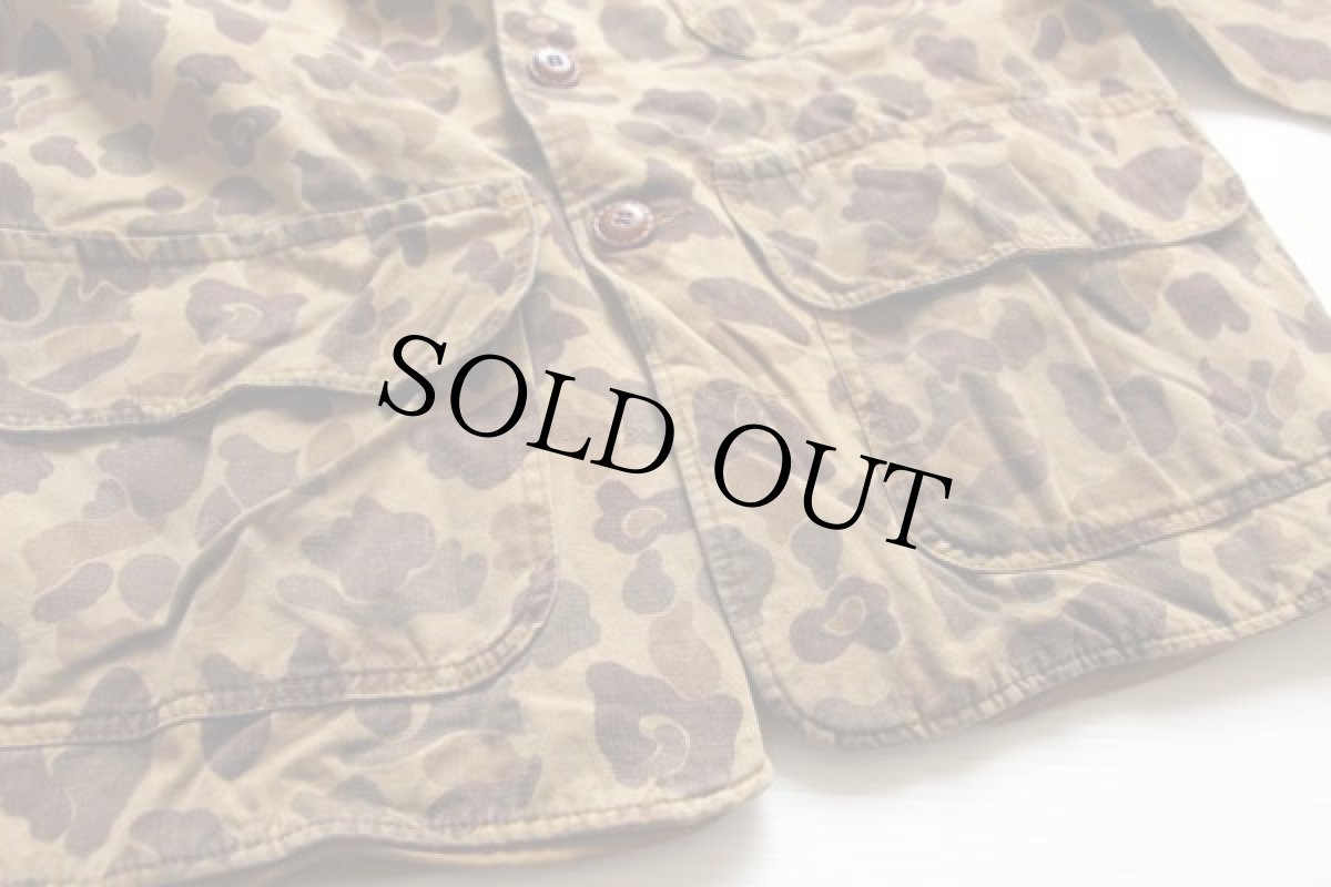 画像5: 50s UNKNOWN フード付き ダックハンターカモ ハンティングジャケット (5)