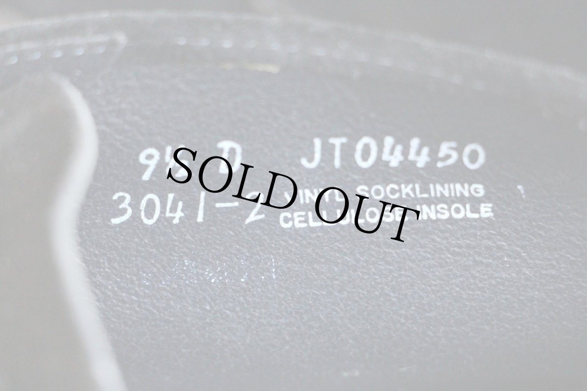 画像6: 80s JCPenney スエードレザー チャッカブーツ 黒 9.5 (6)