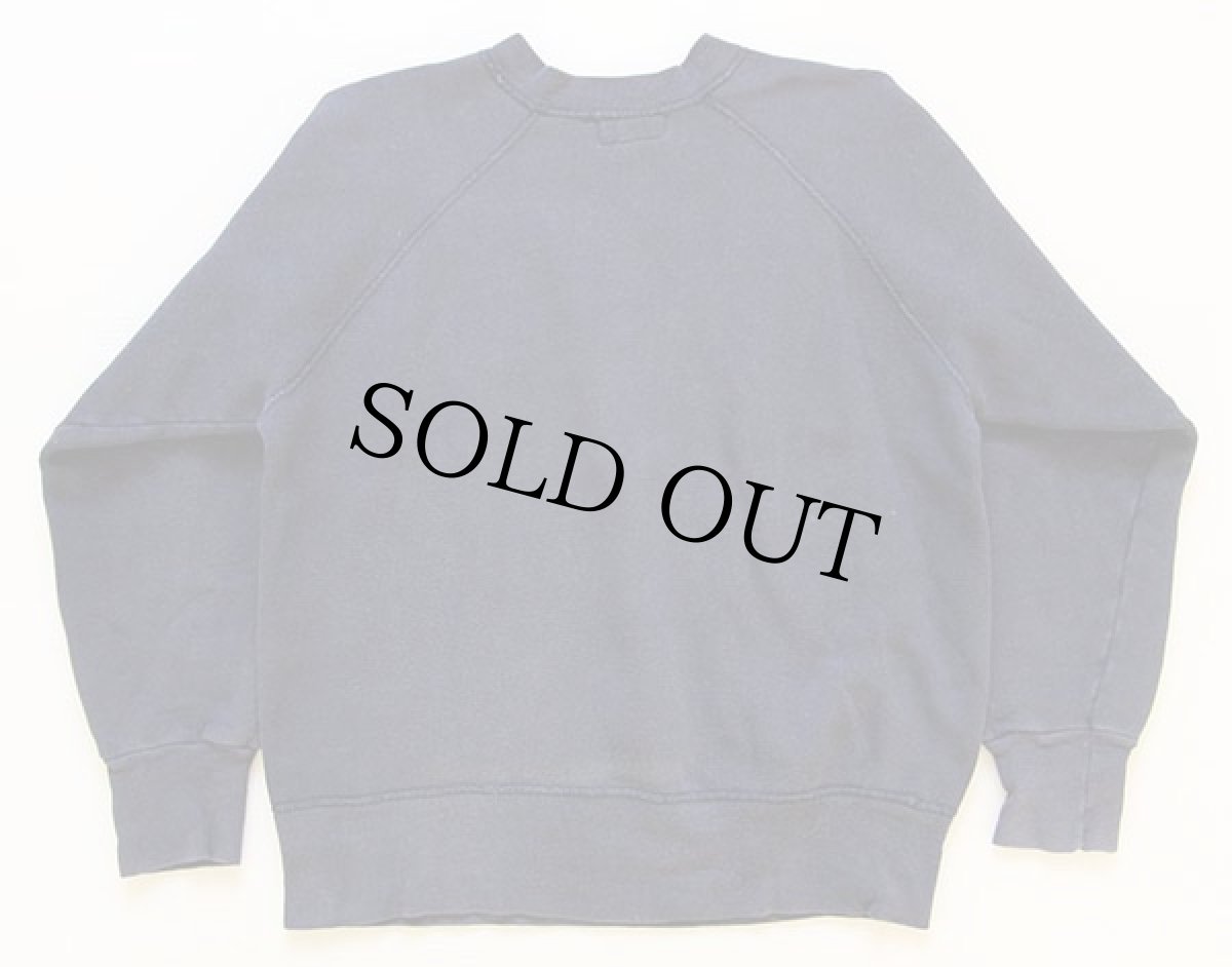 画像2: 50s WRIGHT&DITSON 無地 スウェット ナス紺 (2)