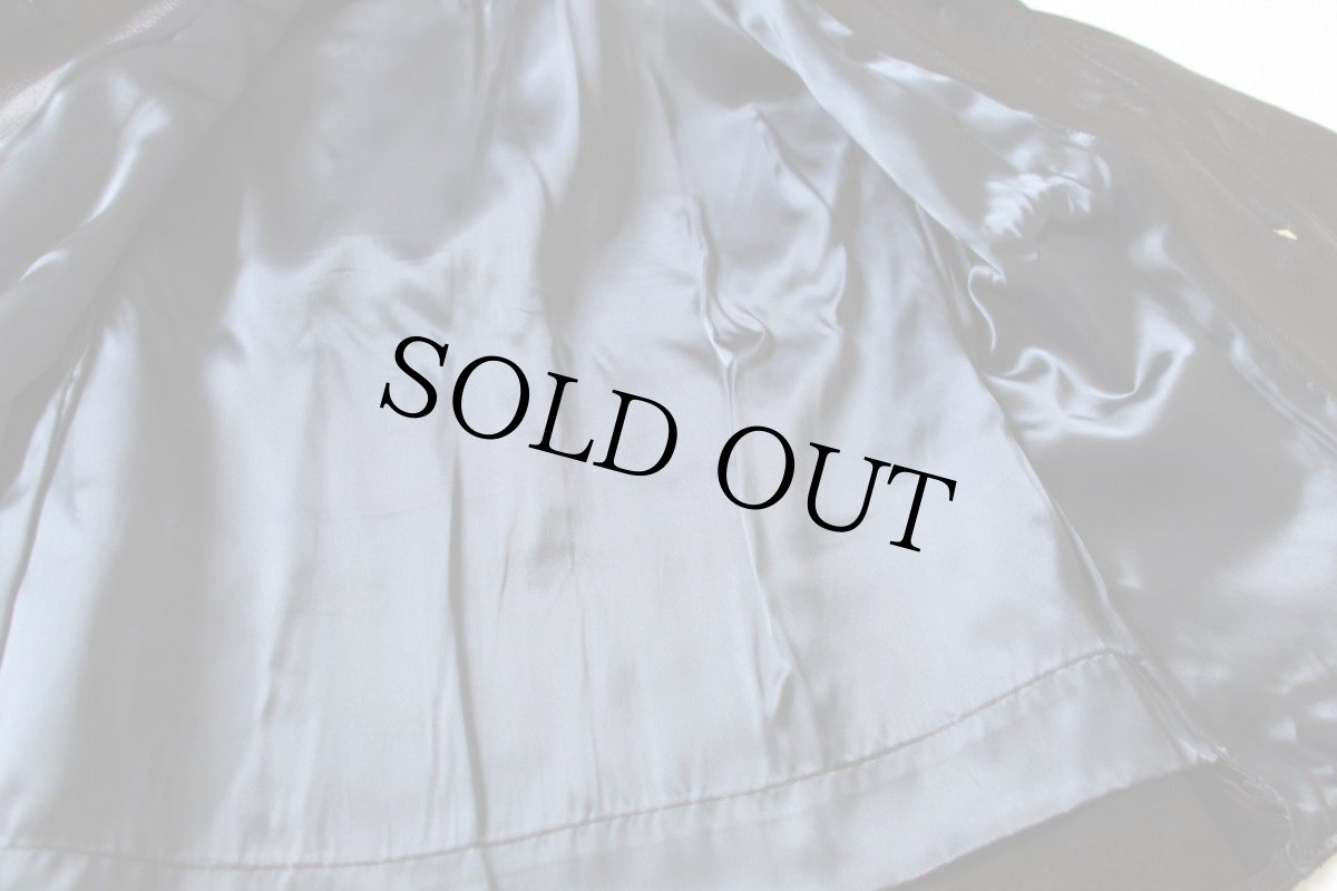 画像5: W.B.PLACE&Co ディアスキン レザージャケット 焦げ茶 36 (5)