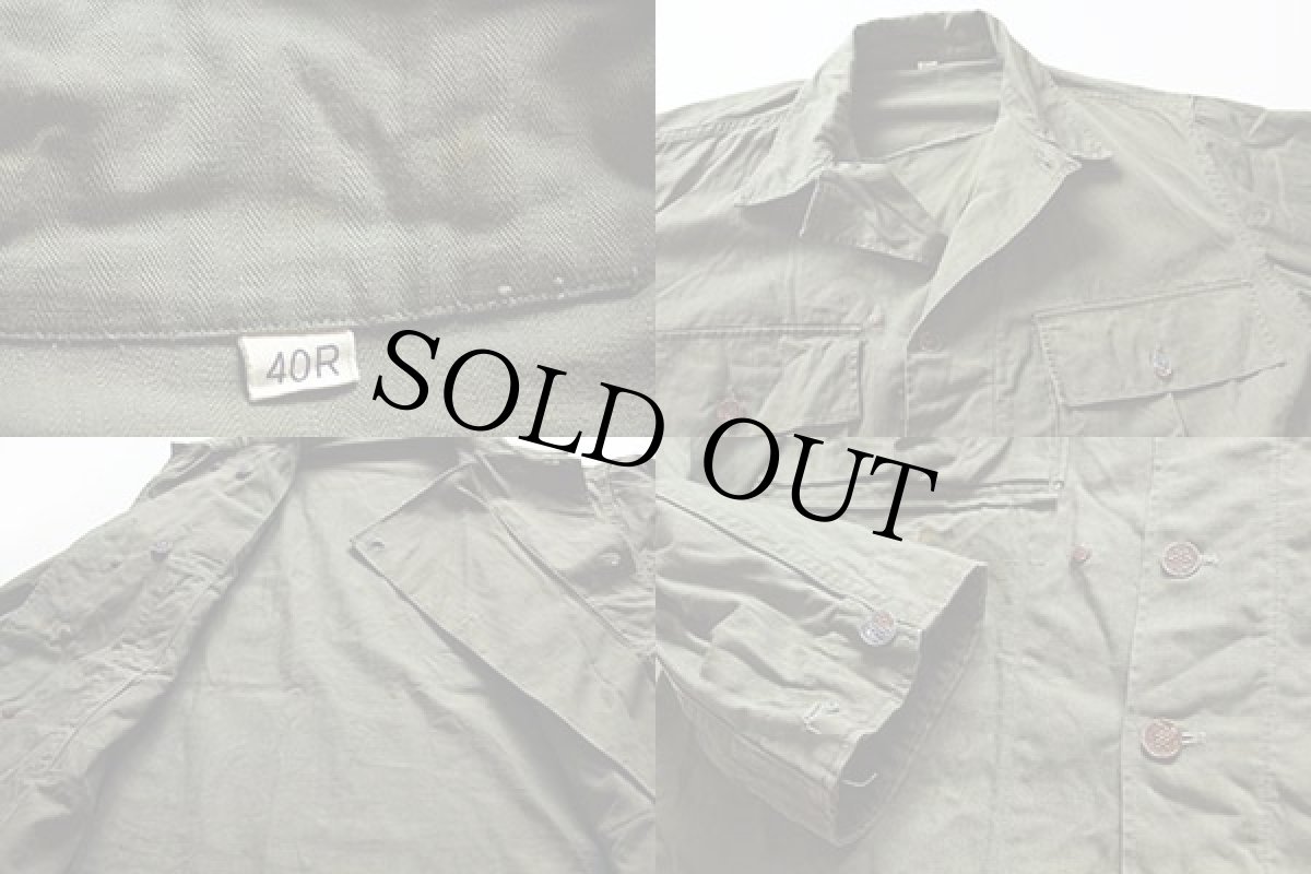 画像3: 40s 米軍 U.S.ARMY M-43 HBT ヘリンボーンツイル ジャケット 40R (3)