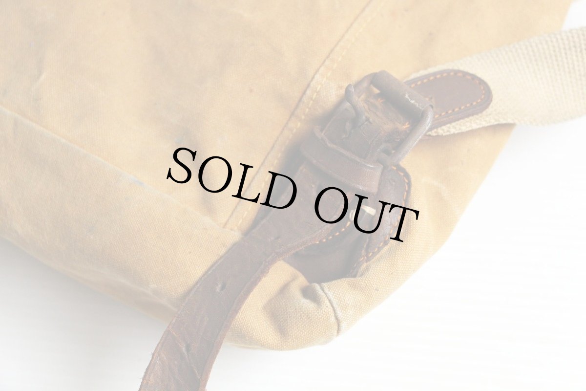 画像8: 50s UNKNOWN キャンバス フィッシング リュックサック (8)