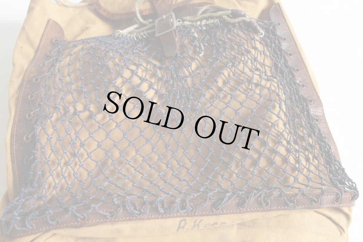 画像3: 50s UNKNOWN キャンバス フィッシング リュックサック (3)