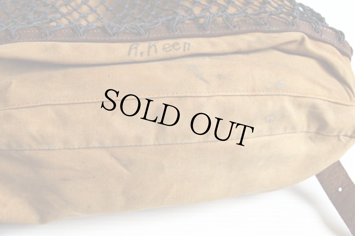 画像7: 50s UNKNOWN キャンバス フィッシング リュックサック (7)