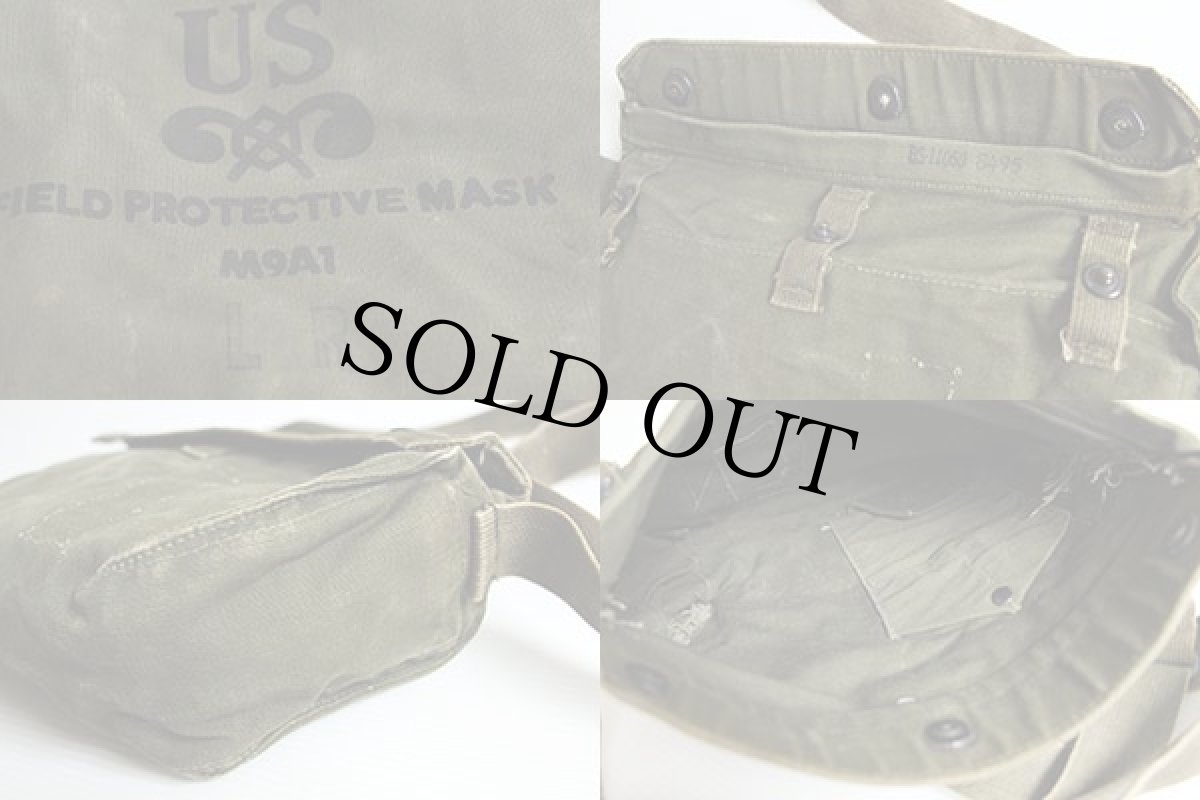 画像3: 60s 米軍 US M9A1 ガスマスクバッグ カスタム (3)