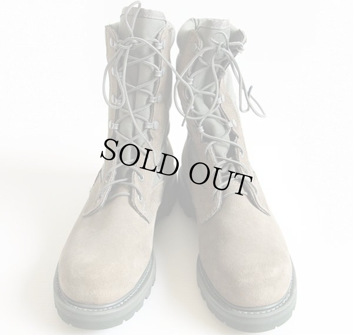 画像3: デッドストック★USA製 米軍 USAF キャップトゥ コンバットブーツ セージグリーン 10 R (3)