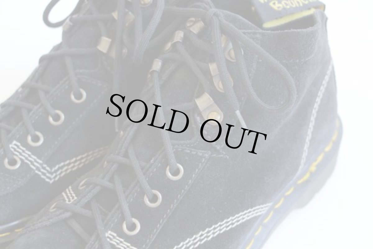 画像5: 英国製 DR.MARTENSドクターマーチン スエードレザー モンキーブーツ 黒 UK8 (5)