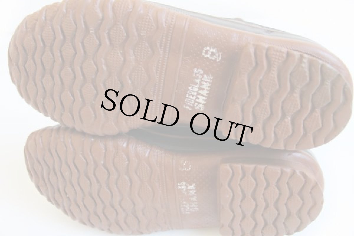 画像4: USA製 LaCrosseラクロス 5ホール ガムシューズ ブラウン×ダークブラウン (4)