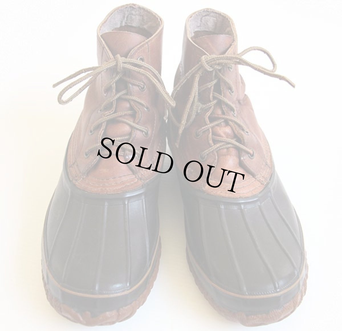 画像3: USA製 LaCrosseラクロス 5ホール ガムシューズ ブラウン×ダークブラウン (3)