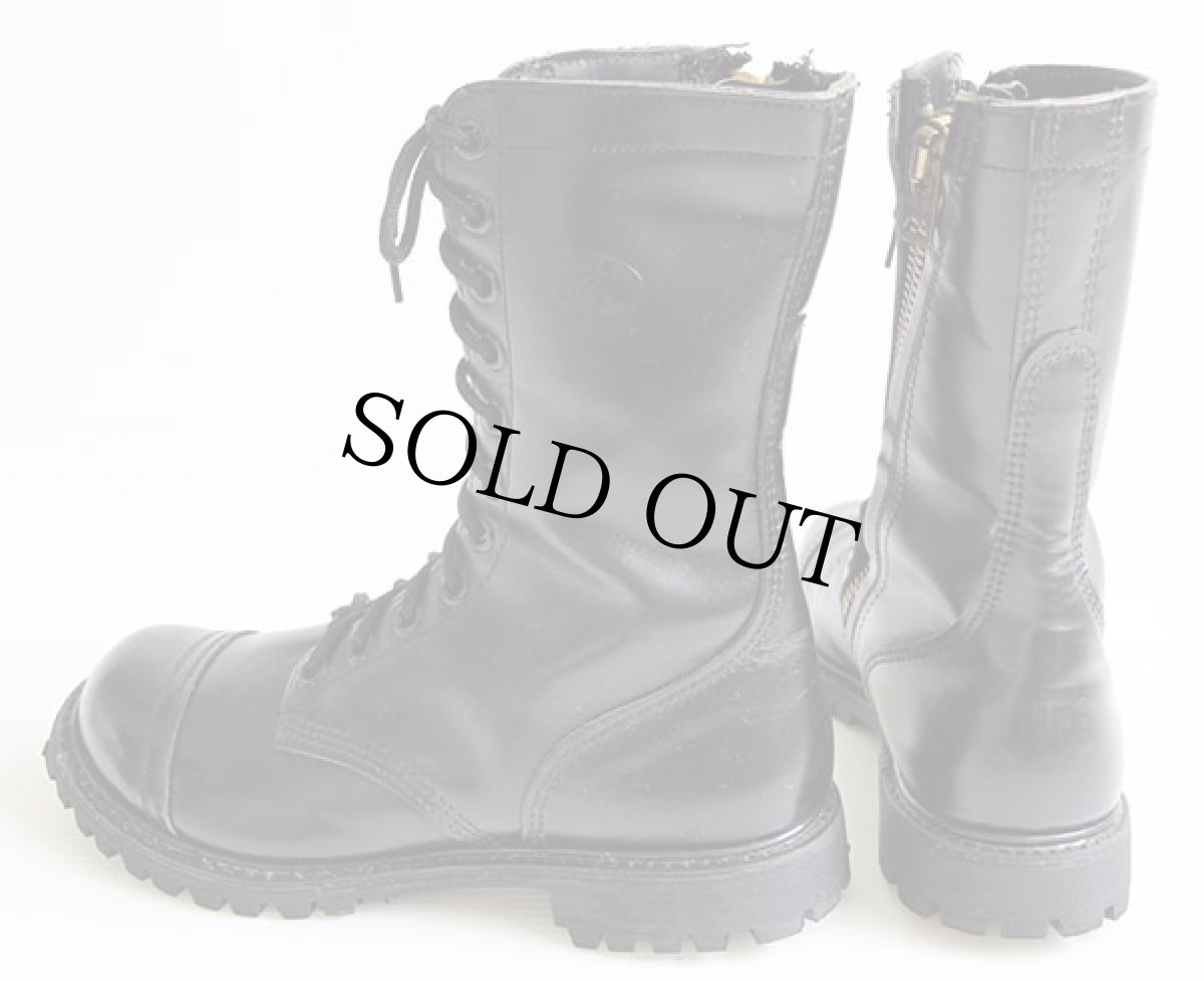 画像2: 80s USA製 CAROLINAキャロライナ サイドジップ ジャンプブーツ 9R (2)