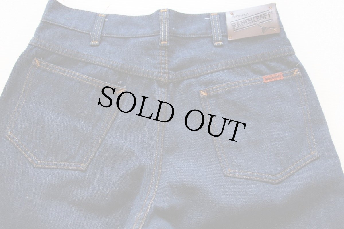 画像3: 60s Penneys RANCHCRAFT サルファ デニムパンツ w31 (3)