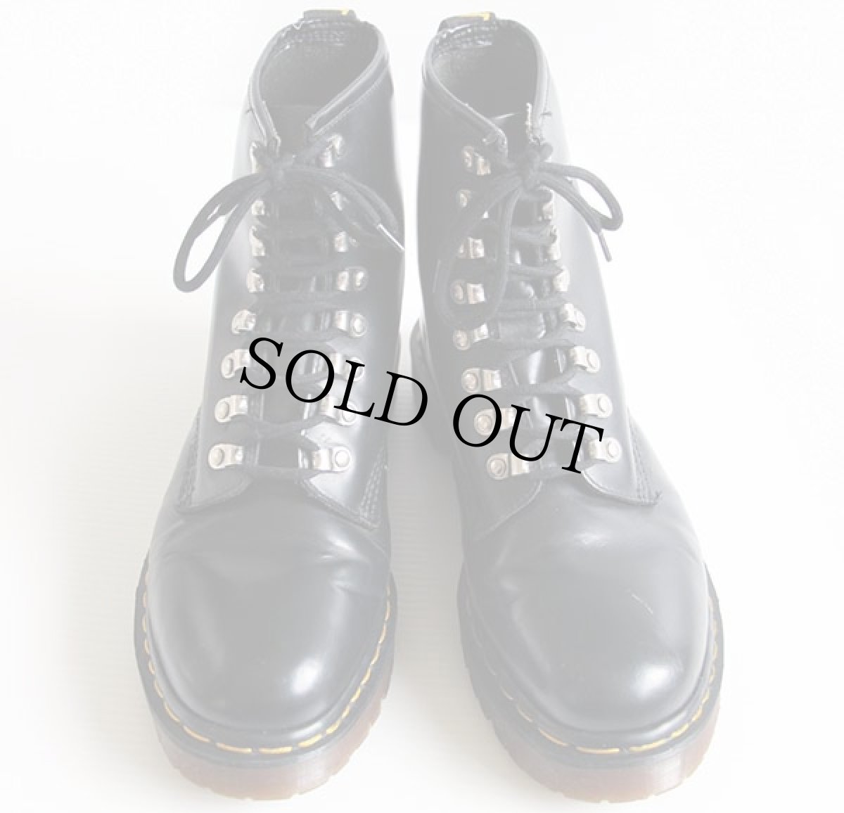 画像3: 英国製 DR.MARTENSドクターマーチン 8ホールブーツ 黒 UK9 (3)