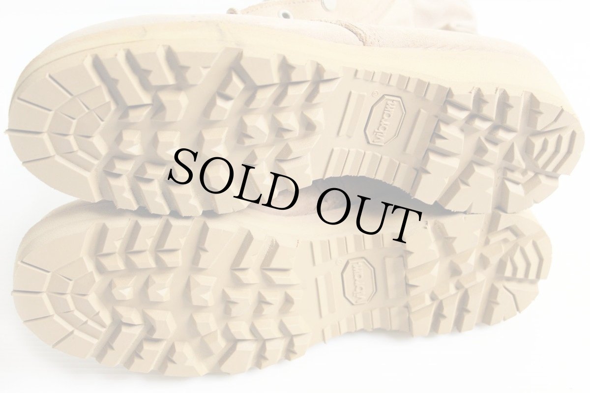 画像4: デッドストック★米軍 ARMY ALTAMA スエードレザー×ナイロン デザート コンバットブーツ サンドベージュ 8.5R (4)