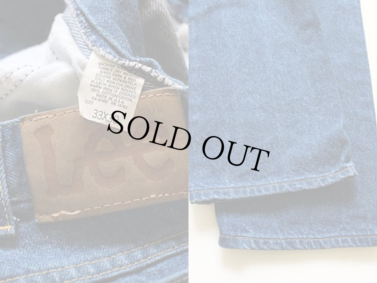 画像3: 80s USA製 Leeリー 200-0143 デニムパンツ w33 L30 (3)