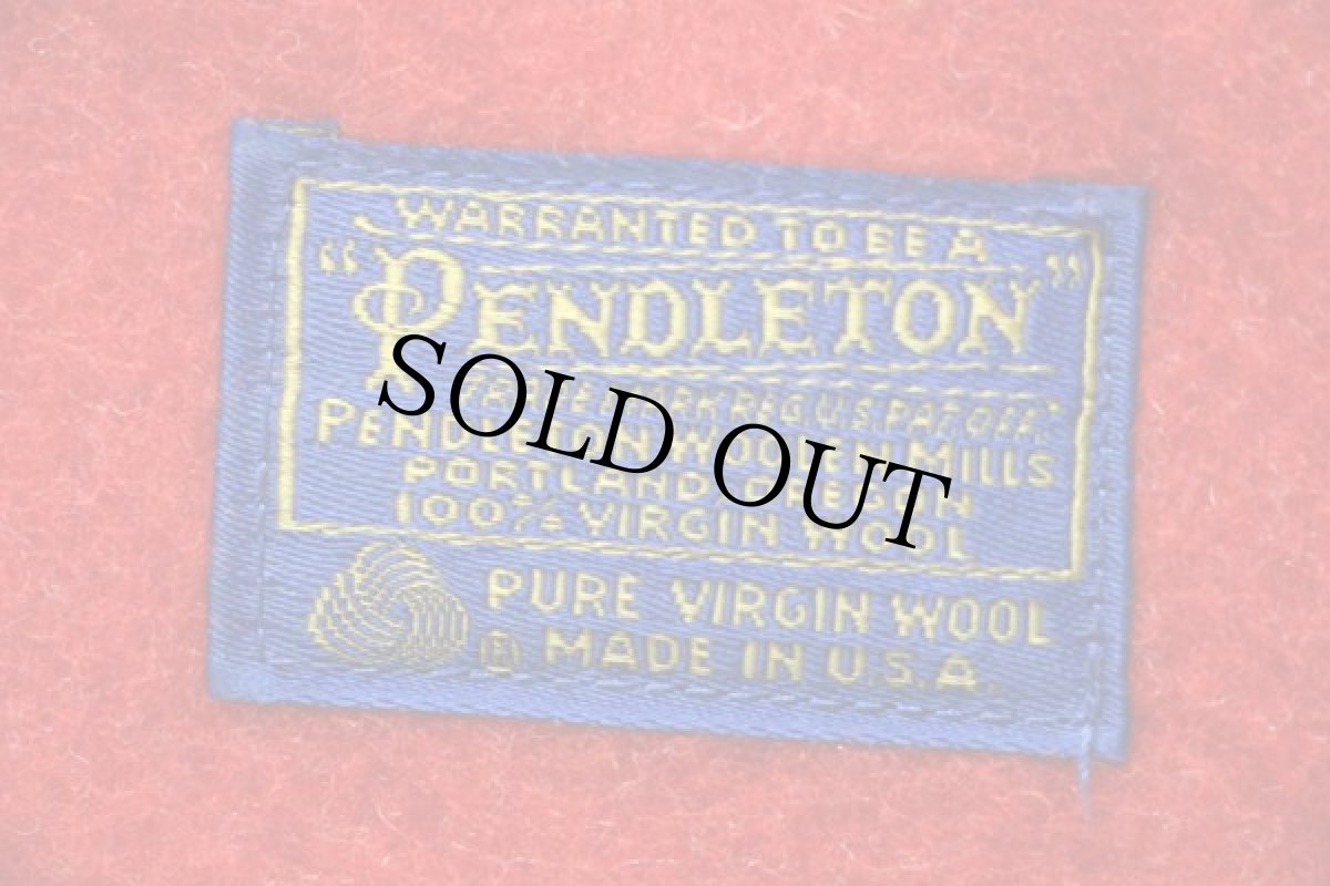 画像4: デッドストック★70s USA製 PENDLETONペンドルトン RAINIER PARK マルチボーダー ウール ブランケット (4)