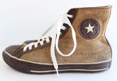 画像4: 90s USA製 CONVERSEコンバース ALL STARオールスター HI スエードレザー 茶 8.5 (4)