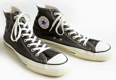 画像1: 90s USA製 CONVERSEコンバース ALL STARオールスター HI 黒 11 (1)