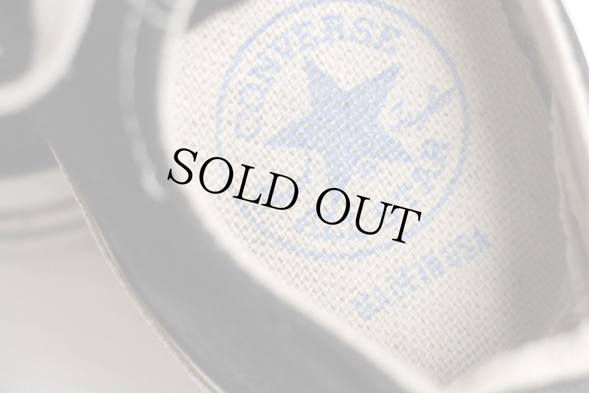 画像5: 90s USA製 CONVERSEコンバース ALL STARオールスター Low 黒 6.5 (5)