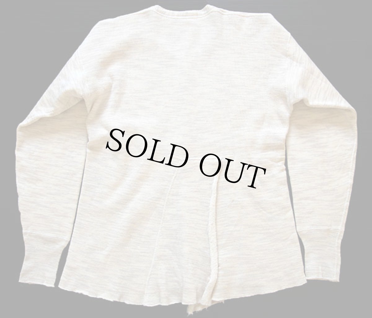 画像2: 40s BODYGARD アンダーシャツ 霜降り 42★スウェット (2)