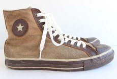 画像5: 90s USA製 CONVERSEコンバース ALL STARオールスター HI スエードレザー 茶 8.5 (5)